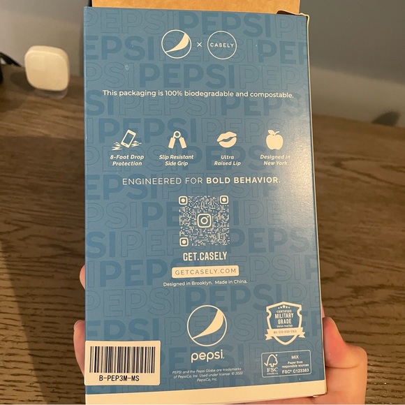 Casely Born in the Carolinas | Ice Cold Pepsi Case iPhone 12 Pro - Picture 3 of 5